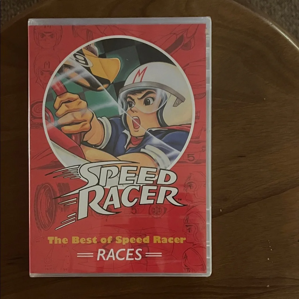 Speed Racer Races DVD - Red Cover